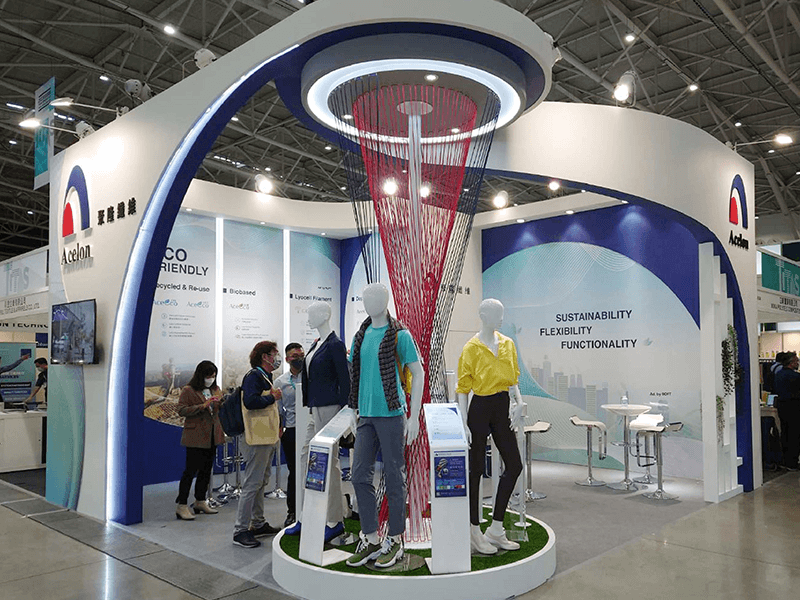 Acelon Booth During PanTextiles Osaka 2022